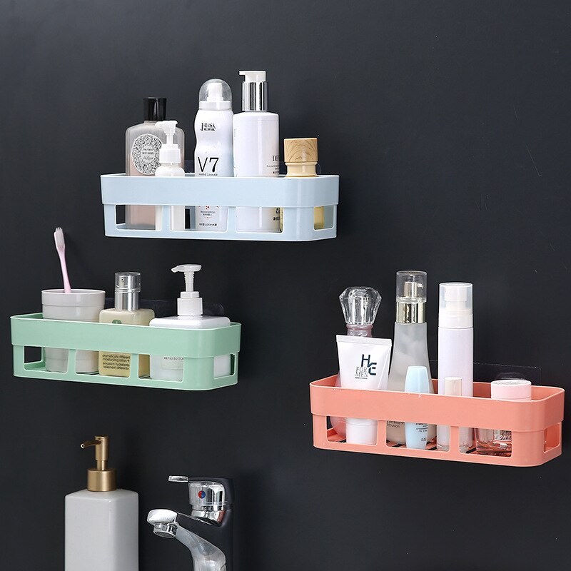 Multifunction Shelf Sponge Drain Rack Bathroom Storage