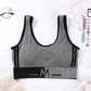 New M Letter Net Red Beauty Back Wrapped Chest Strap Beauty Back Tube Top