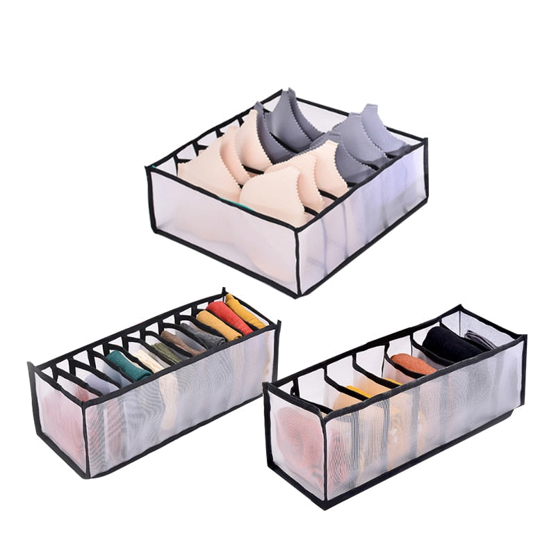 3pcs New Underwear Bra Organizer Storage Box