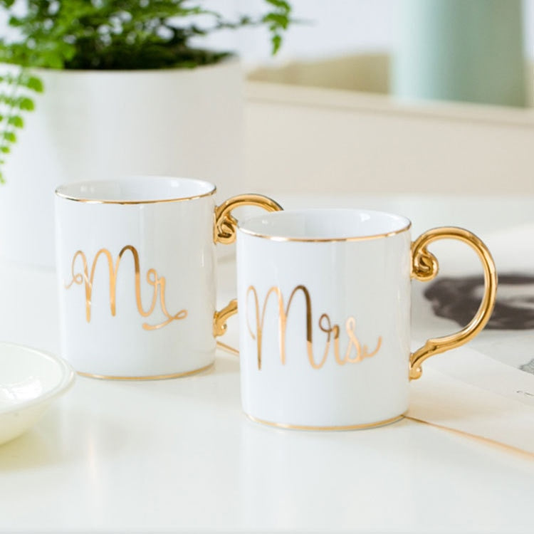 Mr Mrs Flamingo Couple Cup and Mug Gift Box