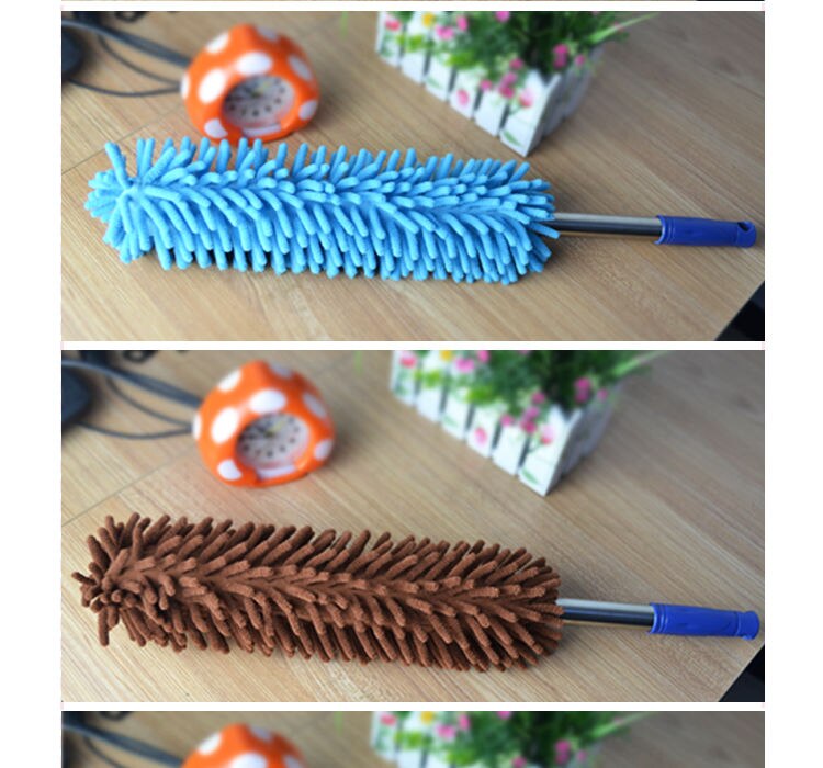 Microfiber retractable room cleaning car washing brush