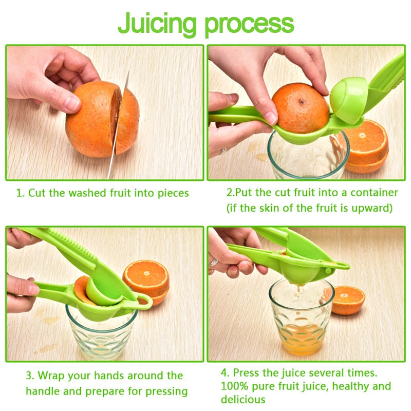 Manual lemon fruit juicer machine