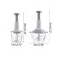 Manual Meat Grinder Press Type Food Grinders Dumpling Stuffing Meat Blender