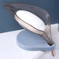 Leaf-shaped soap box dishwashing brush storage tray