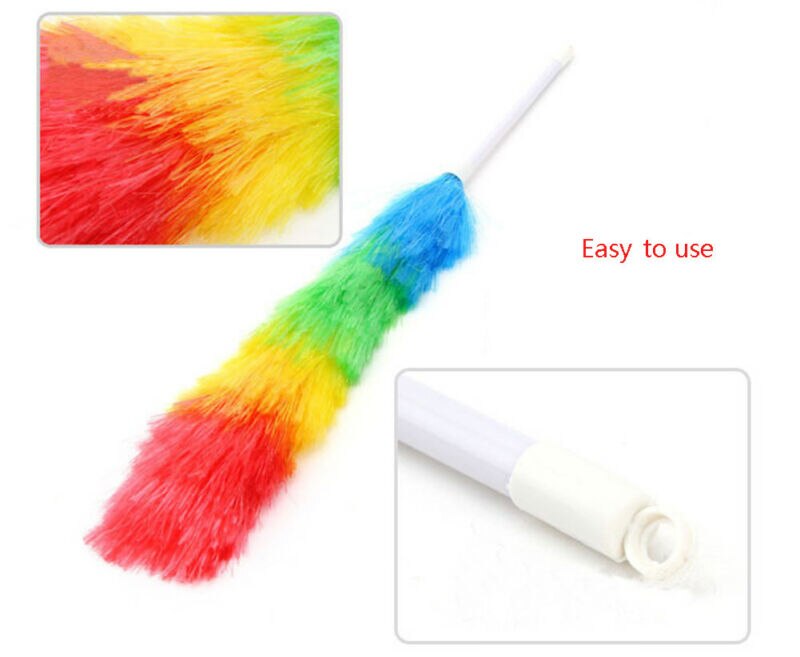 Multicolor Duster Practical Magic Anti Static Feather Broom