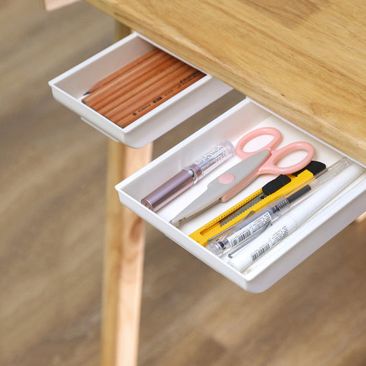 Hidden Table Pencil Tray Organizer