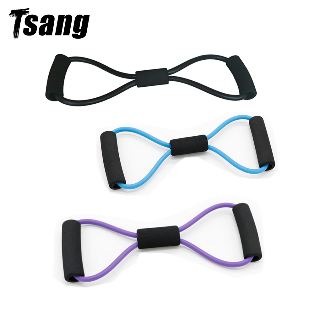 Fitness Body Building Resistance Bands Exercise Bands