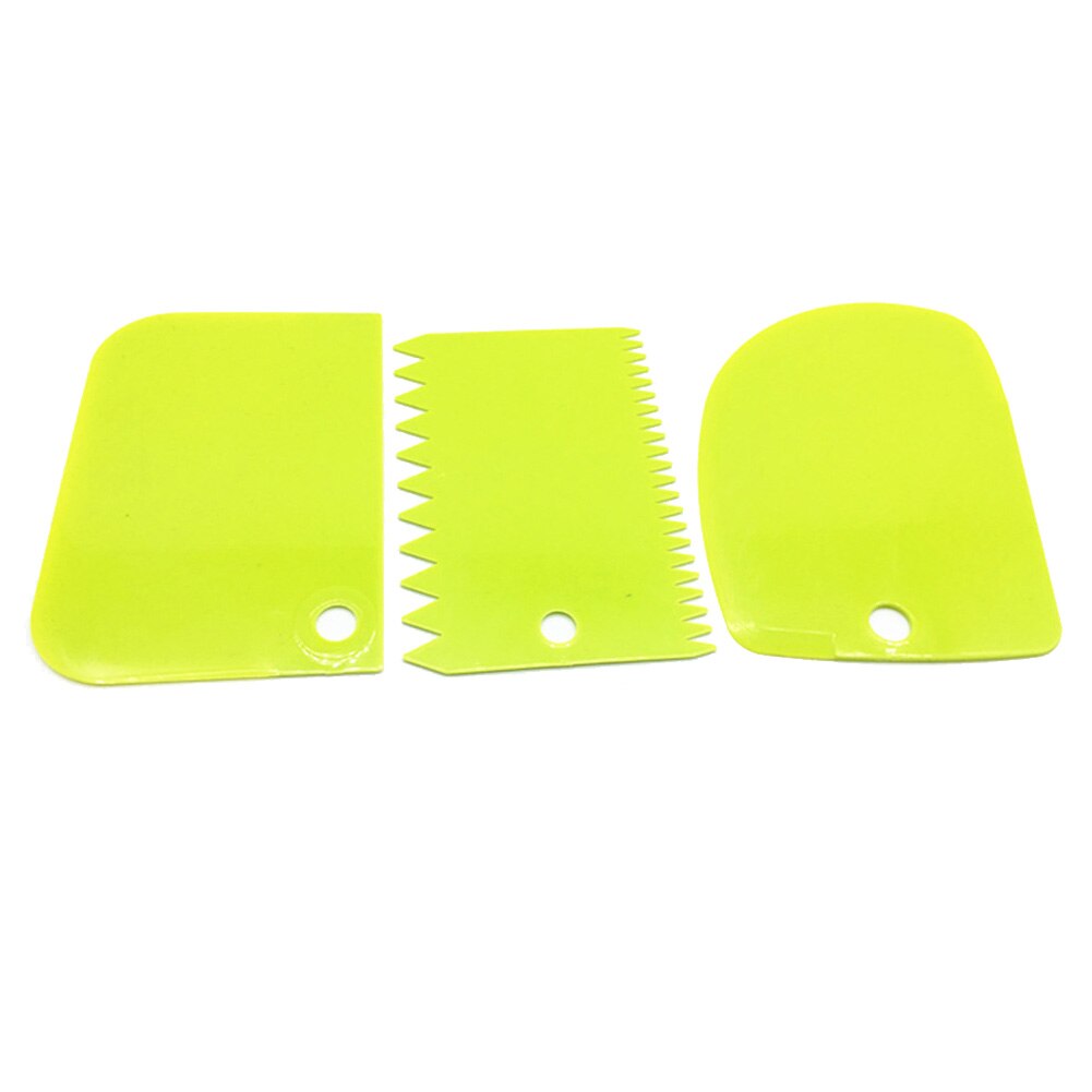 Plastic Cake Pasty Scraper Baking Fondant Tools