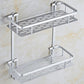 Aluminum Bathroom Rack, Bathroom Shelves Drilling/ No Drilling