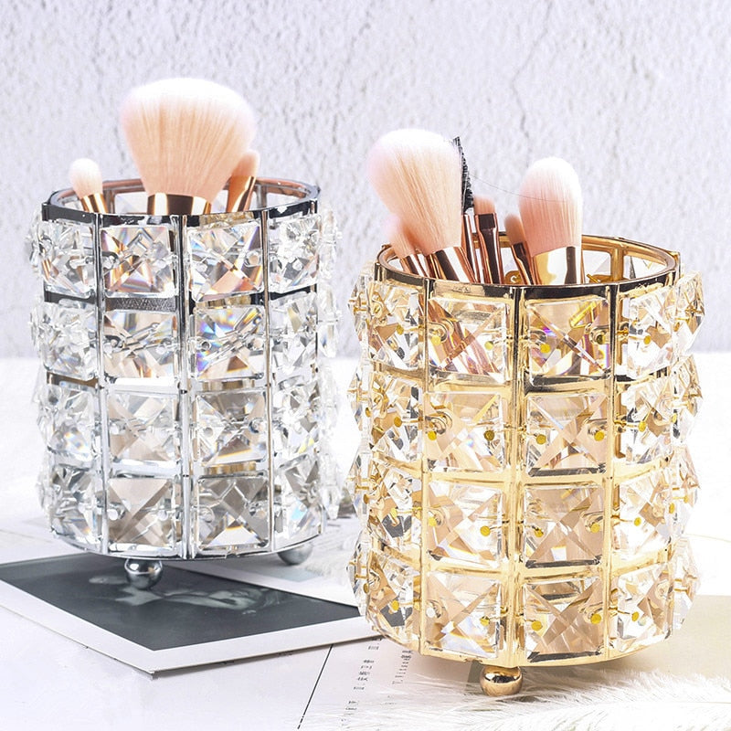 Fashion Women Makeup Brush Tools Holder Bucket