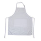 KEFEI New Lady Women White Manufacturer Cleanroom Chef Pattern Cotton Kitchen Apron Custom Pinafore