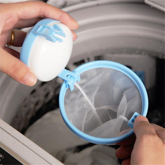 Washing Machine Lint Filter Bag Floating Pet Fur Catcher Filtering Hair Removal Device Wool Cleaning Supplies Laundry Mesh