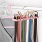 Tie Belt Hanger Space Saver Rotating Scarf Holder