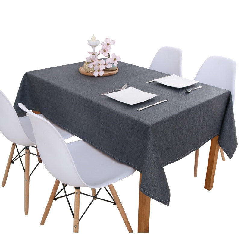 Decorative Table Cloth Rectangular Tablecloths Dining Table Cover