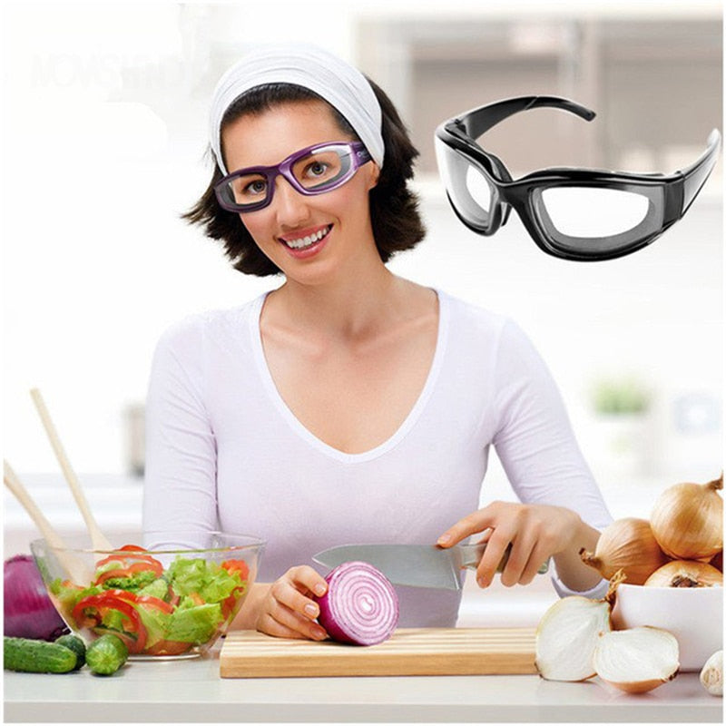 Safely Tearless Kitchen Onion Goggles Eye Glasses