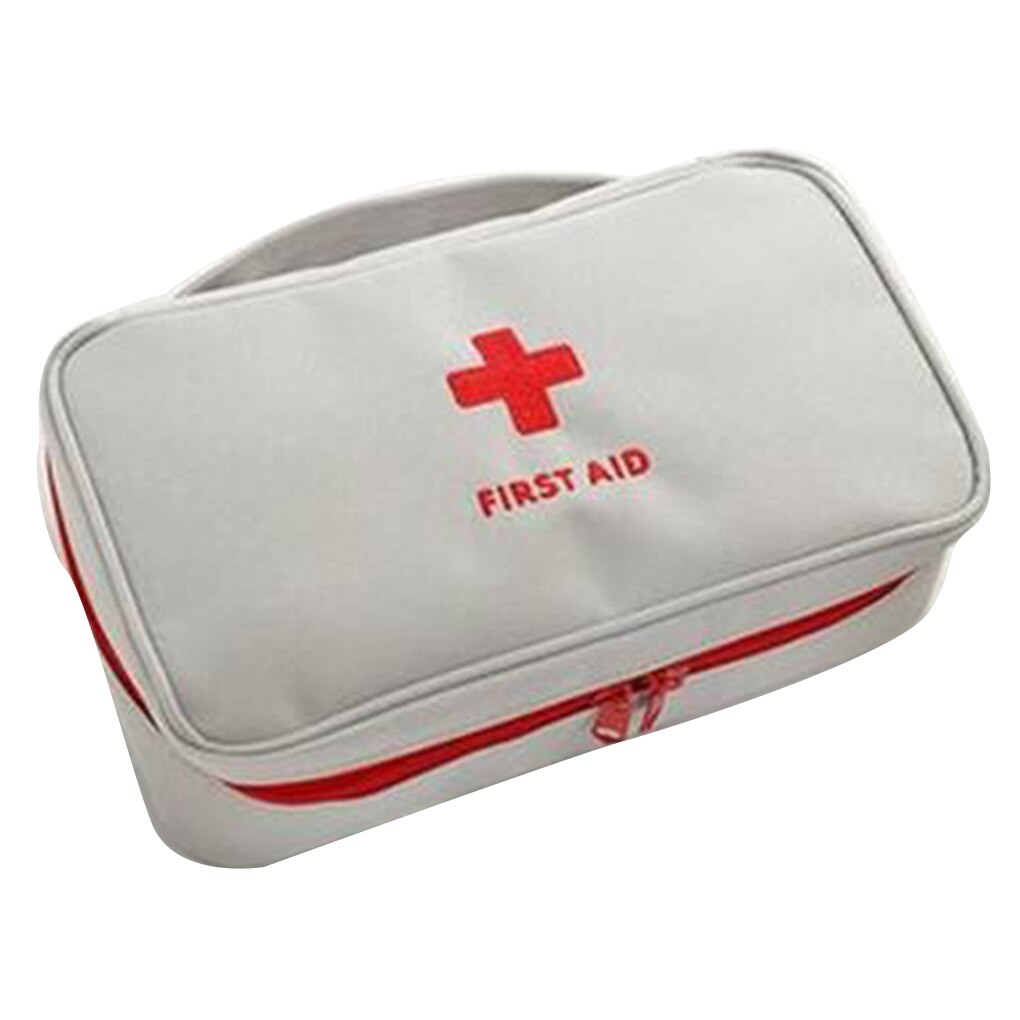 Large Capacity Portable Medicine Storage Bag Outdoor First Aid Kit Organizer