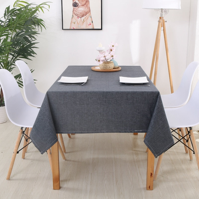 Decorative Table Cloth Rectangular Tablecloths Dining Table Cover