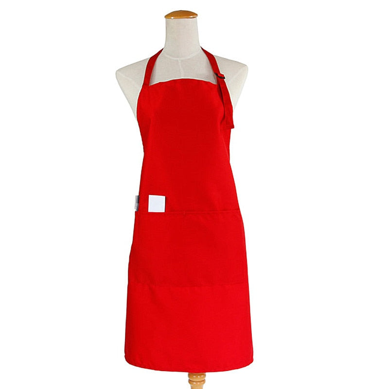 KEFEI New Lady Women White Manufacturer Cleanroom Chef Pattern Cotton Kitchen Apron Custom Pinafore