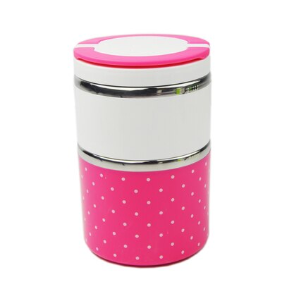 Cute Mini Portable Japanese Bento Box Leak-Proof Stainless Steel Thermal Lunch Boxs