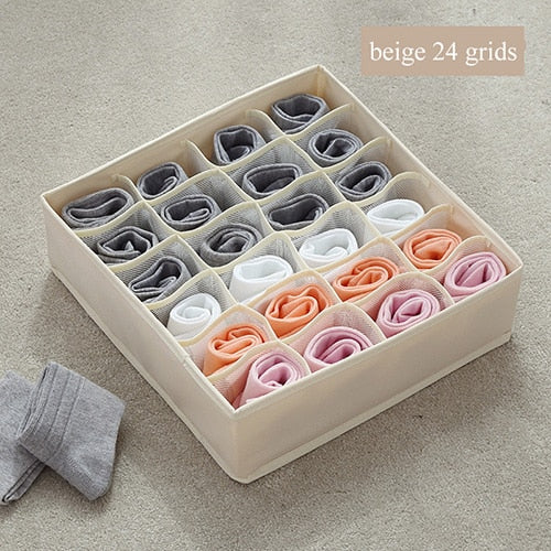 washable underwear storage box foldable