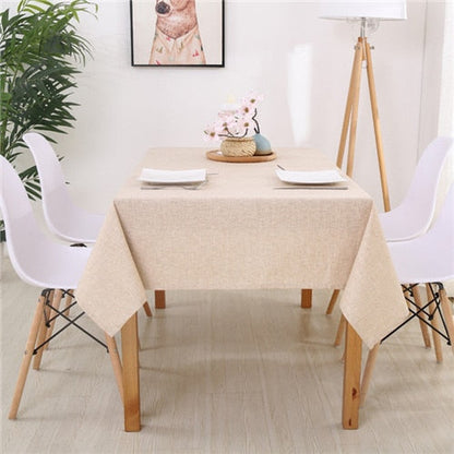 Decorative Table Cloth Rectangular Tablecloths Dining Table Cover