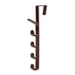 Plastic Home Storage Organization Hooks Rails Bedroom Door Hanger