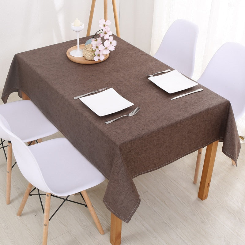 Decorative Table Cloth Rectangular Tablecloths Dining Table Cover