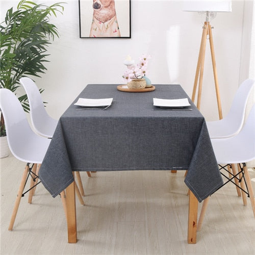 Decorative Table Cloth Rectangular Tablecloths Dining Table Cover