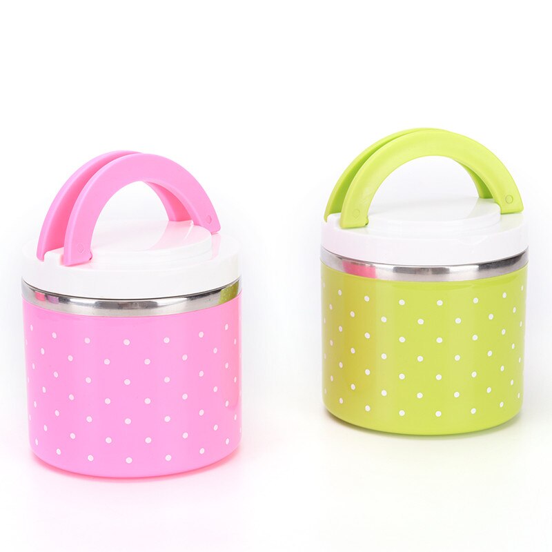 Cute Mini Portable Japanese Bento Box Leak-Proof Stainless Steel Thermal Lunch Boxs