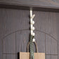 Plastic Home Storage Organization Hooks Rails Bedroom Door Hanger