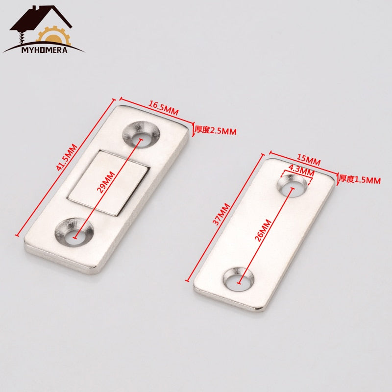 2pcs/Set Strong Door Closer Magnetic Door Catch