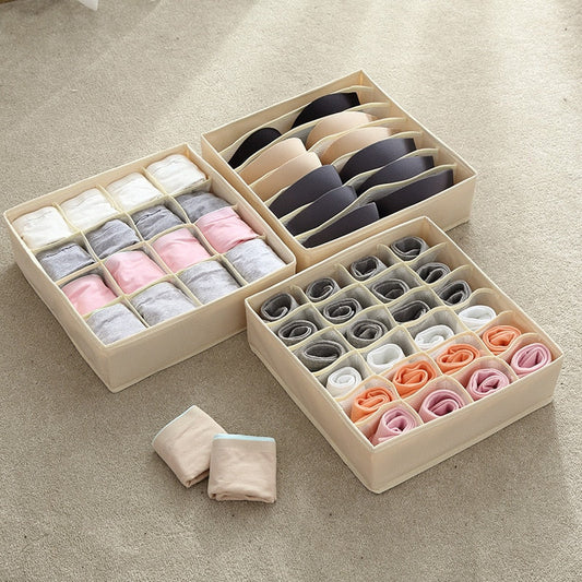 washable underwear storage box foldable