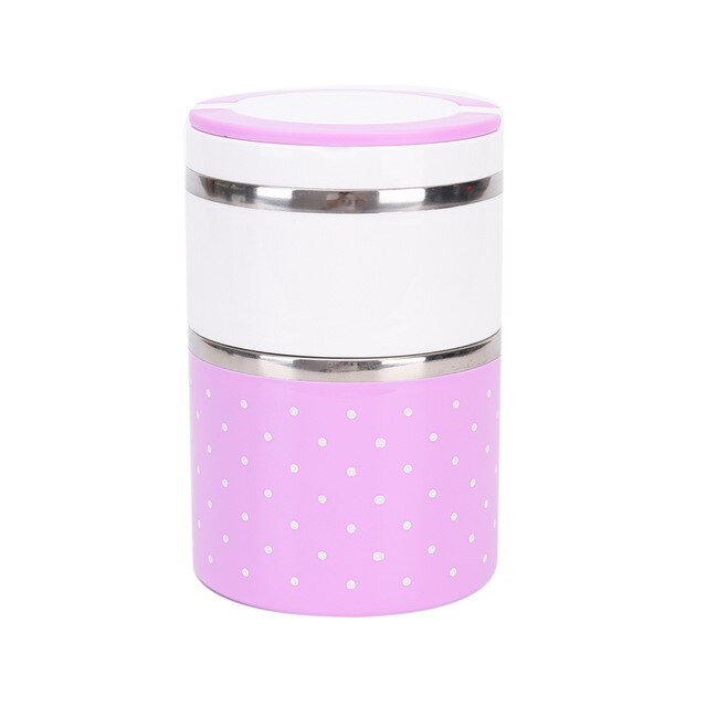 Cute Mini Portable Japanese Bento Box Leak-Proof Stainless Steel Thermal Lunch Boxs