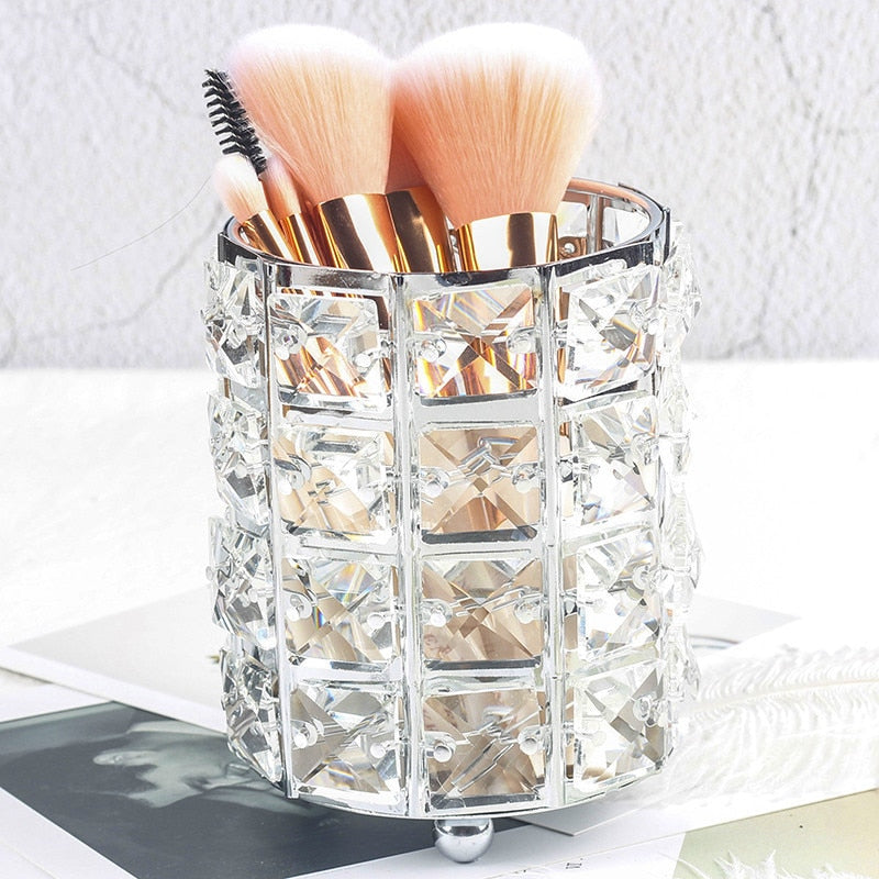 Fashion Women Makeup Brush Tools Holder Bucket