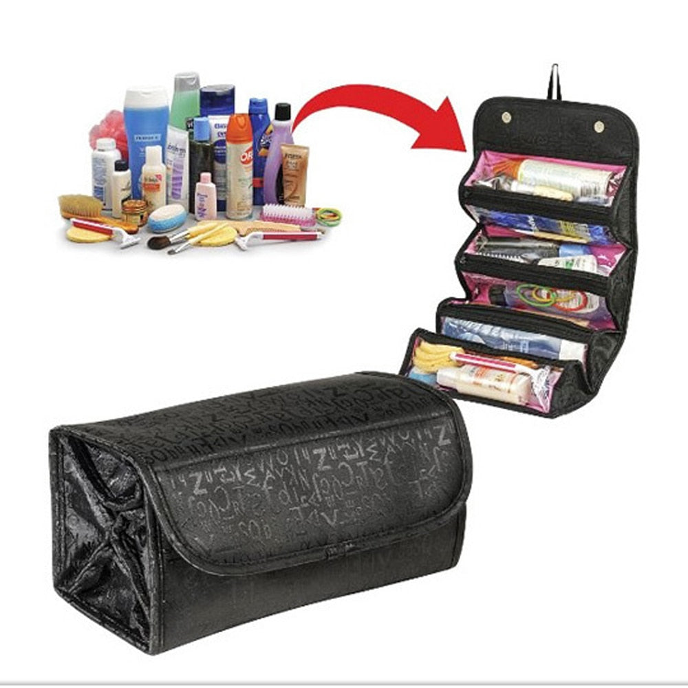 Toiletry Necessaire Women Toilet Travel Beauty Vanity Make Up Makeup Cosmetic Bag