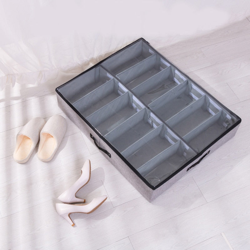 Transparent shoes box Drawer organizer for shoe storage Foldable box for shoe Home shoe storage boxes under bed storage