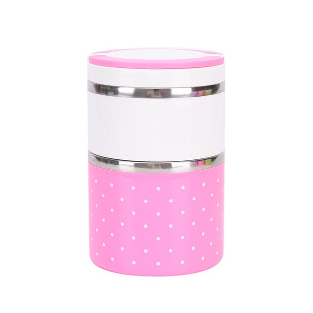 Cute Mini Portable Japanese Bento Box Leak-Proof Stainless Steel Thermal Lunch Boxs