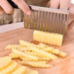 Potato Wavy Edged Knife Stainless Steel