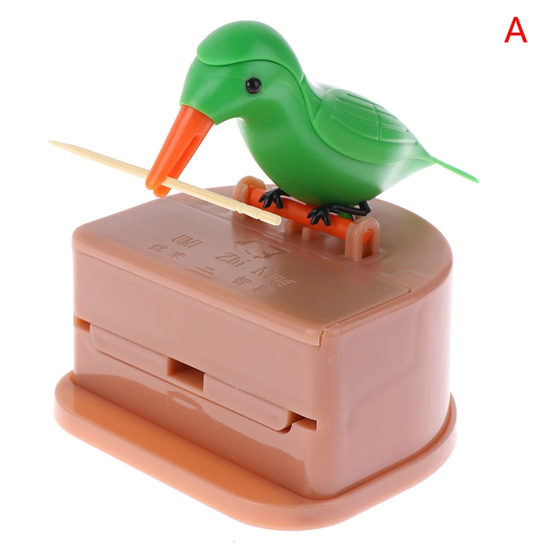 1PCS Toothpick Holder Dispenser Cute Bird Toothpick Dispenser
