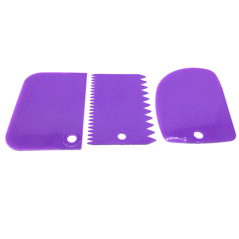 Plastic Cake Pasty Scraper Baking Fondant Tools