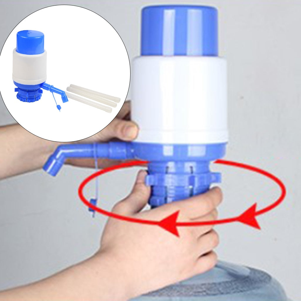 Universal Water Bottle Pump Hand Manual Drinking Fountain Dispenser