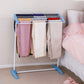 Floor Standing Cloth Towel Rack Trouser Holder Laundry Rail Rack Bath Towel Drying Rod