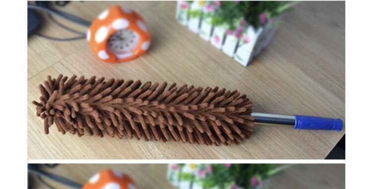 Microfiber retractable room cleaning car washing brush