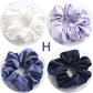 5pcs Satin Silk Scrunchies Women Elastic Rubber Hair Bands