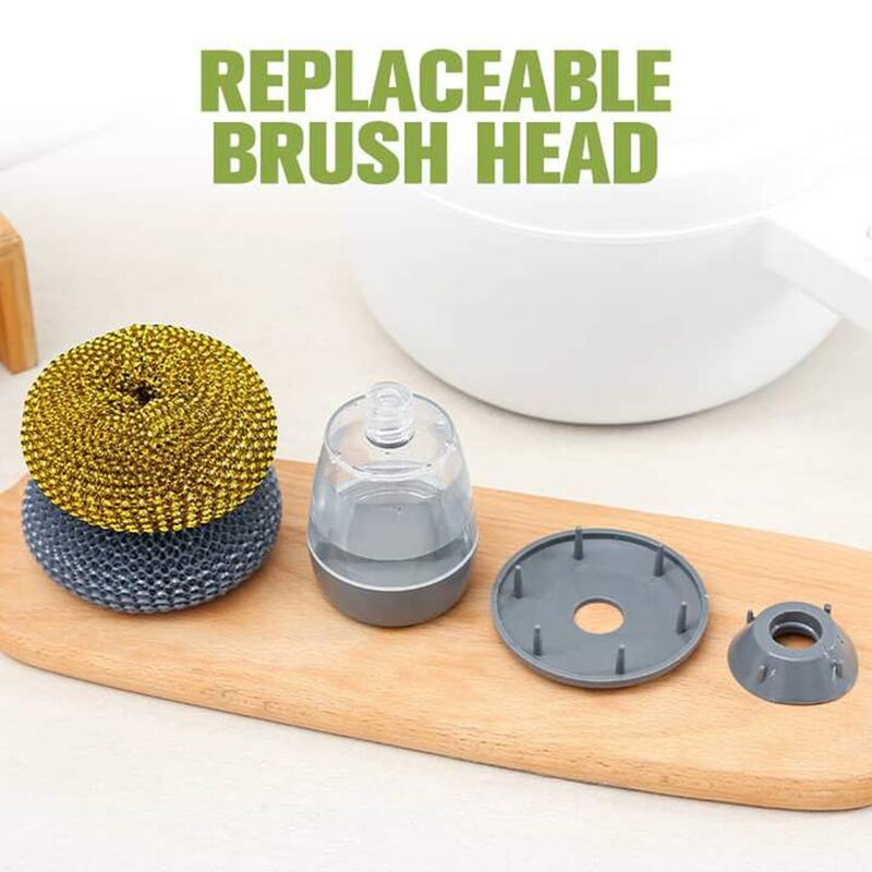 Multifunctional Pressing Cleaning Brush