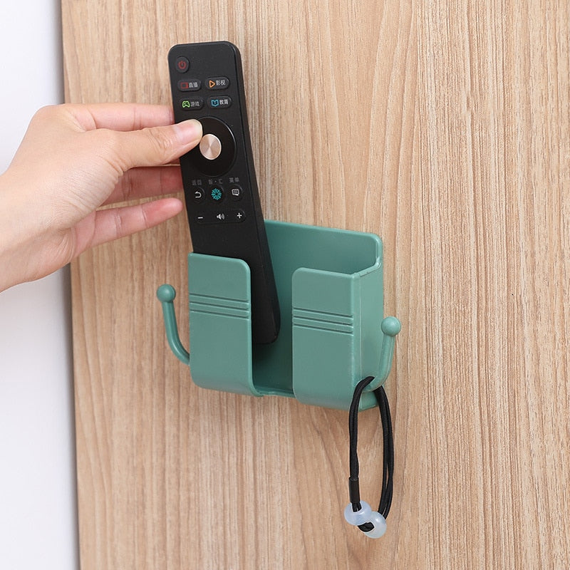 Self-Adhesive Wall Mount Remote Control Phone Holder