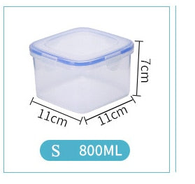 3pcs Plastic Lunch Box For Kids Bento Box Food Storage Container