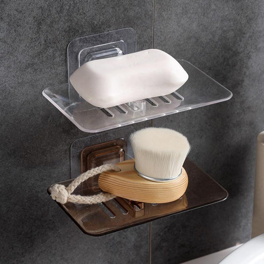 Tray Holder Case Soap Holder Box Shelf Wall Rack