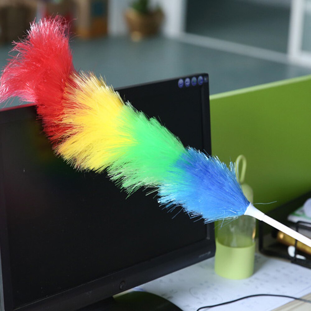 Multicolor Duster Practical Magic Anti Static Feather Broom