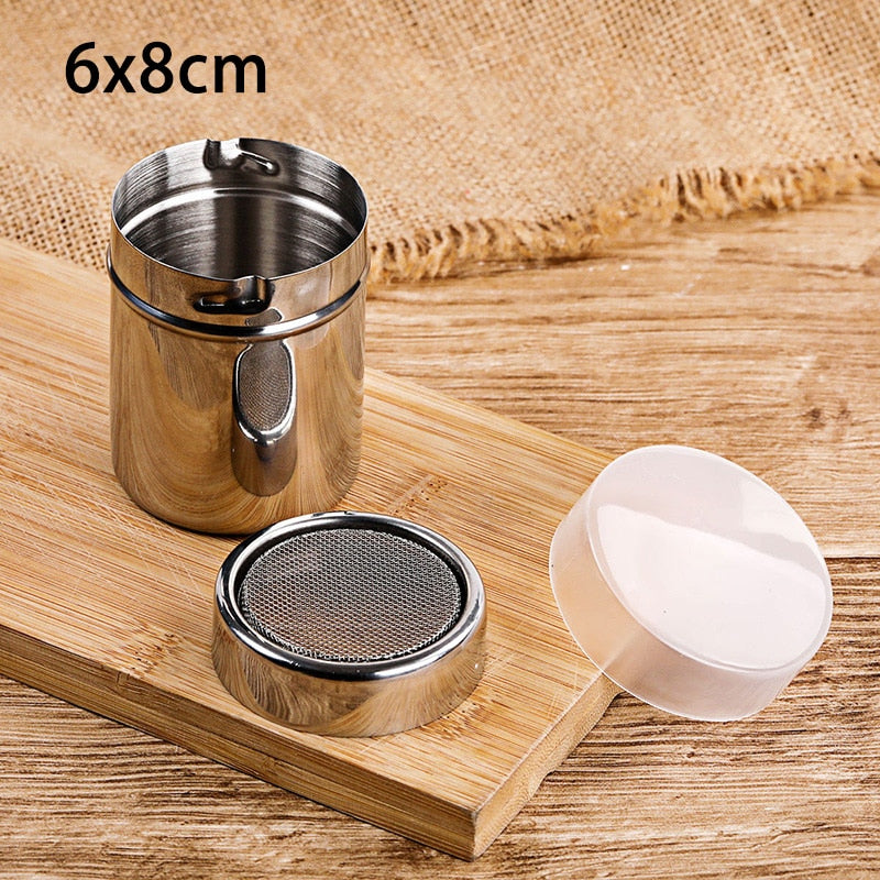 Spice Jar Rotating Cover Salt Sugar Bottle